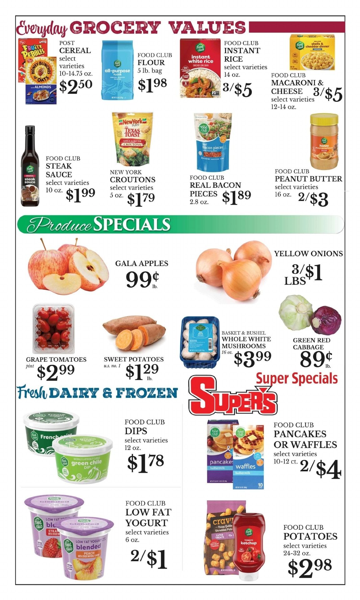 Odell's Super's Weekly Ad September 10 - 16, 2026