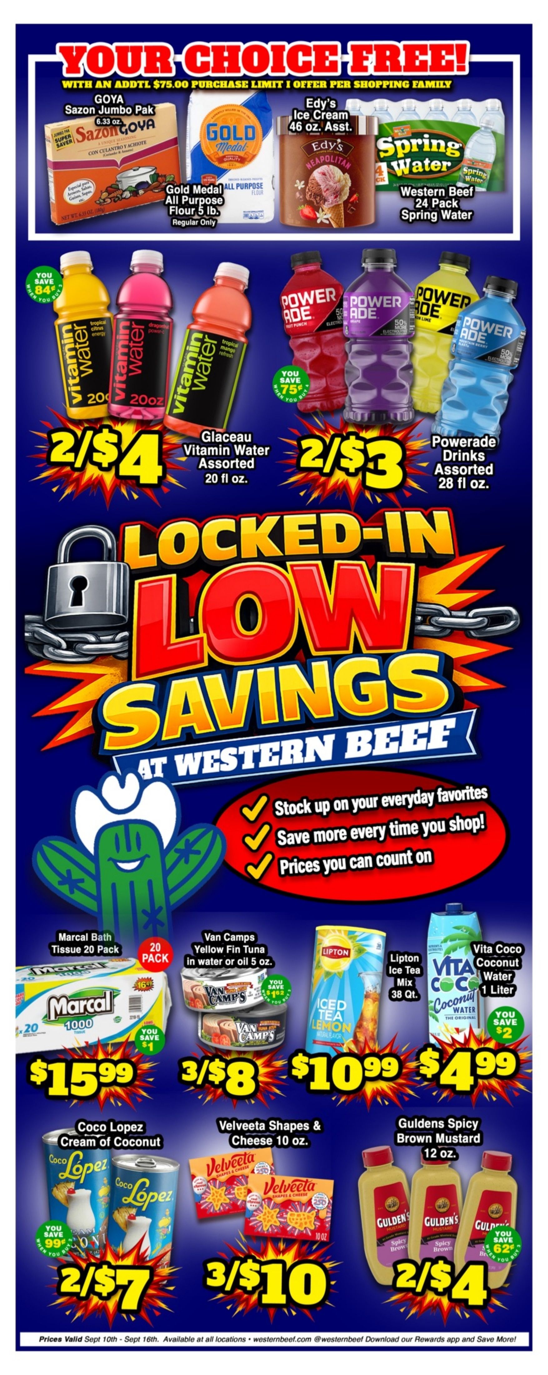 Western Beef Weekly Ad September 10 - 16, 2026