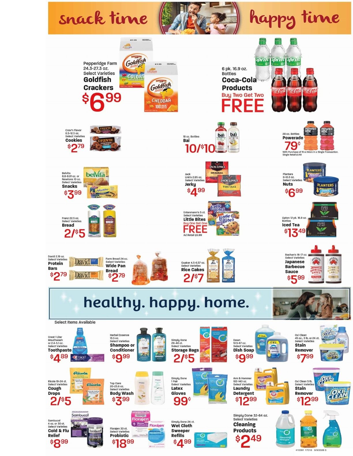 Lallatin Food Town Weekly Ad September 10 - 16, 2026