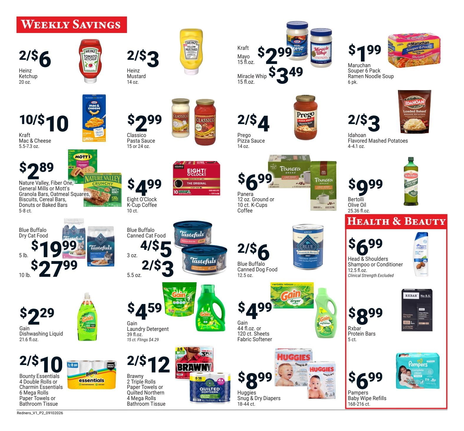 Redner's Markets (Nesquehoning, PA) Weekly Ad September 10 - 16, 2026