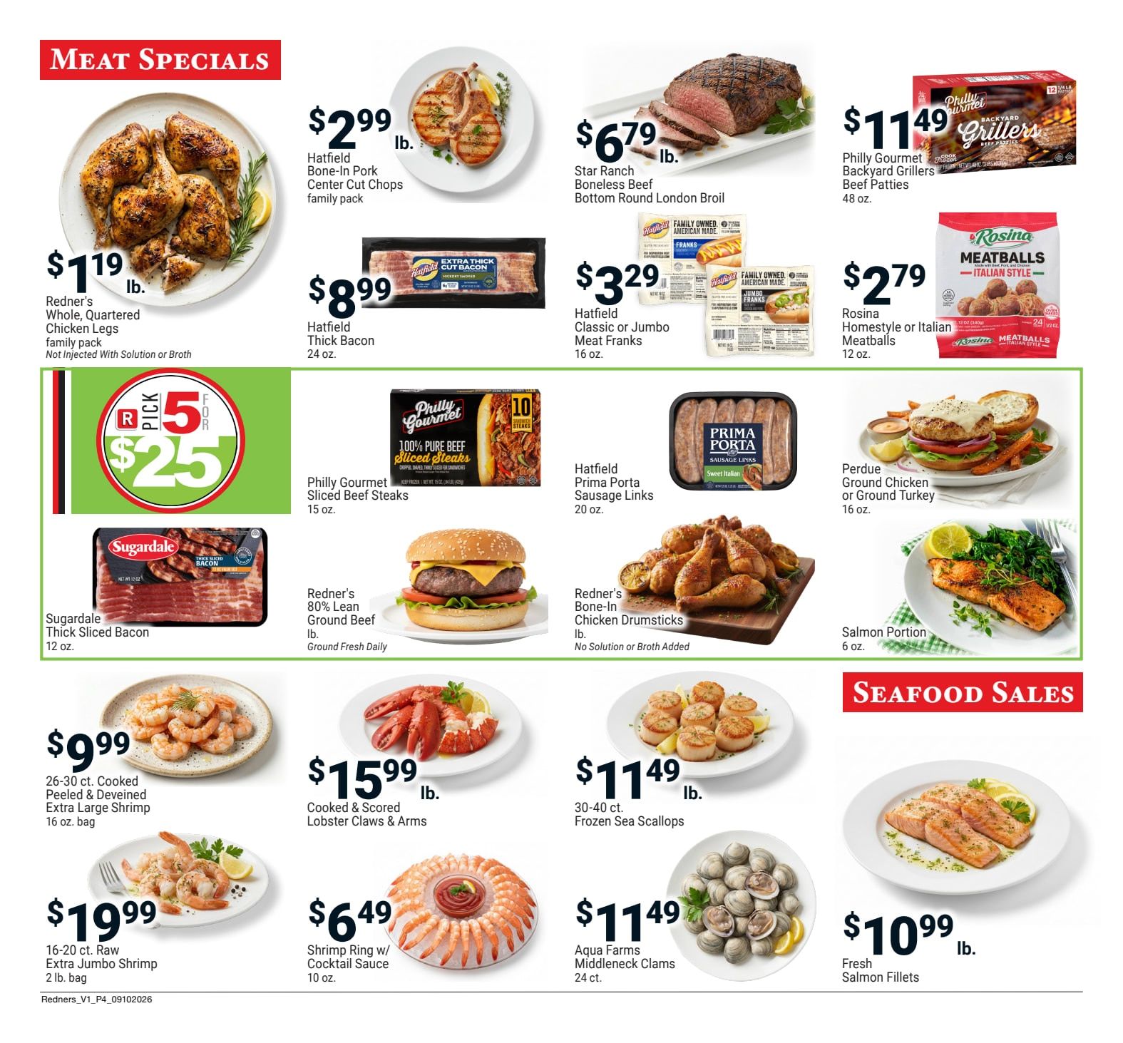 Redner's Markets (Douglassville and other locations, PA) Weekly Ad September 10 - 16, 2026