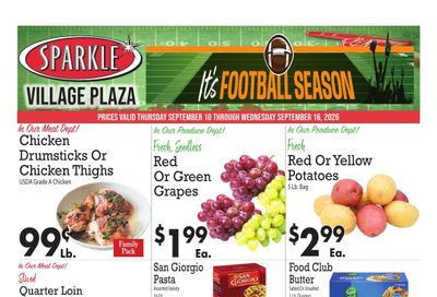 Sparkle Markets (Columbiana, OH) Weekly Ad September 10 - 16, 2026