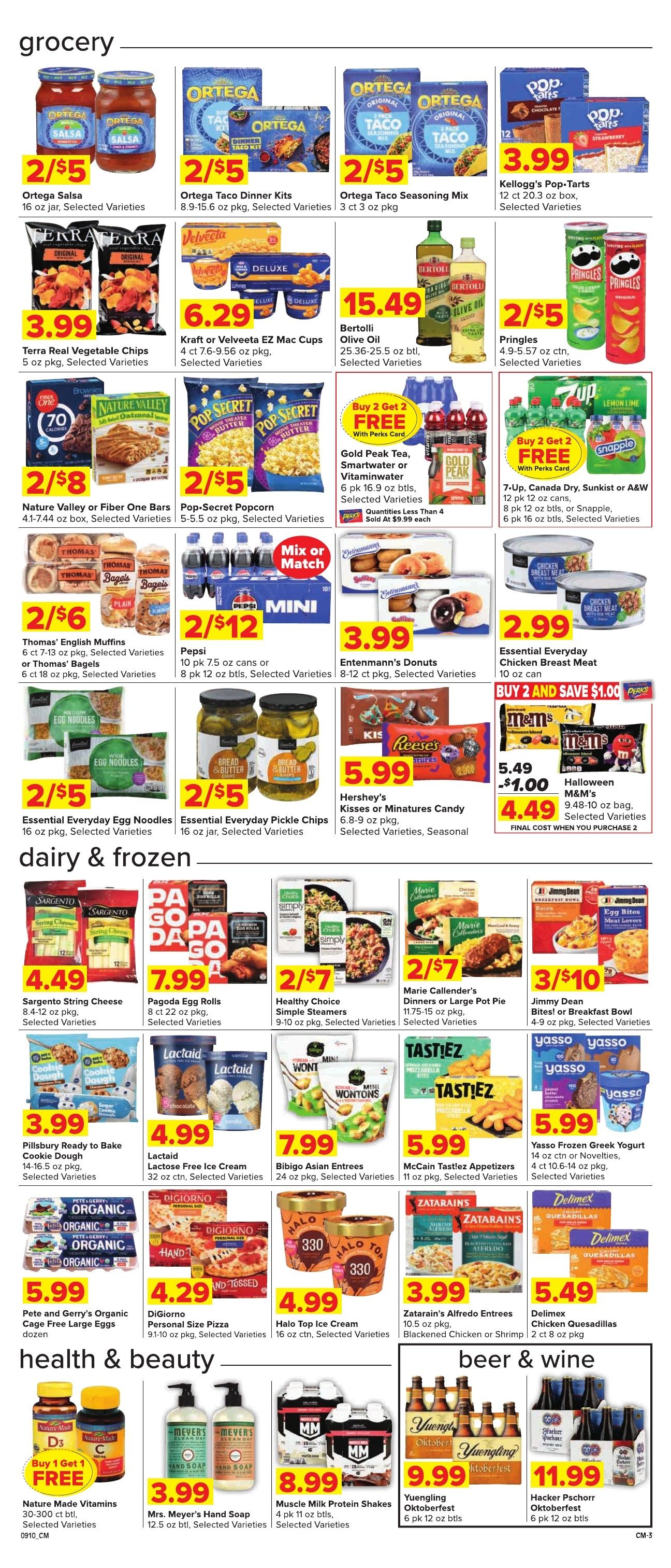Grove City County Market Weekly Ad September 10 - 16, 2026