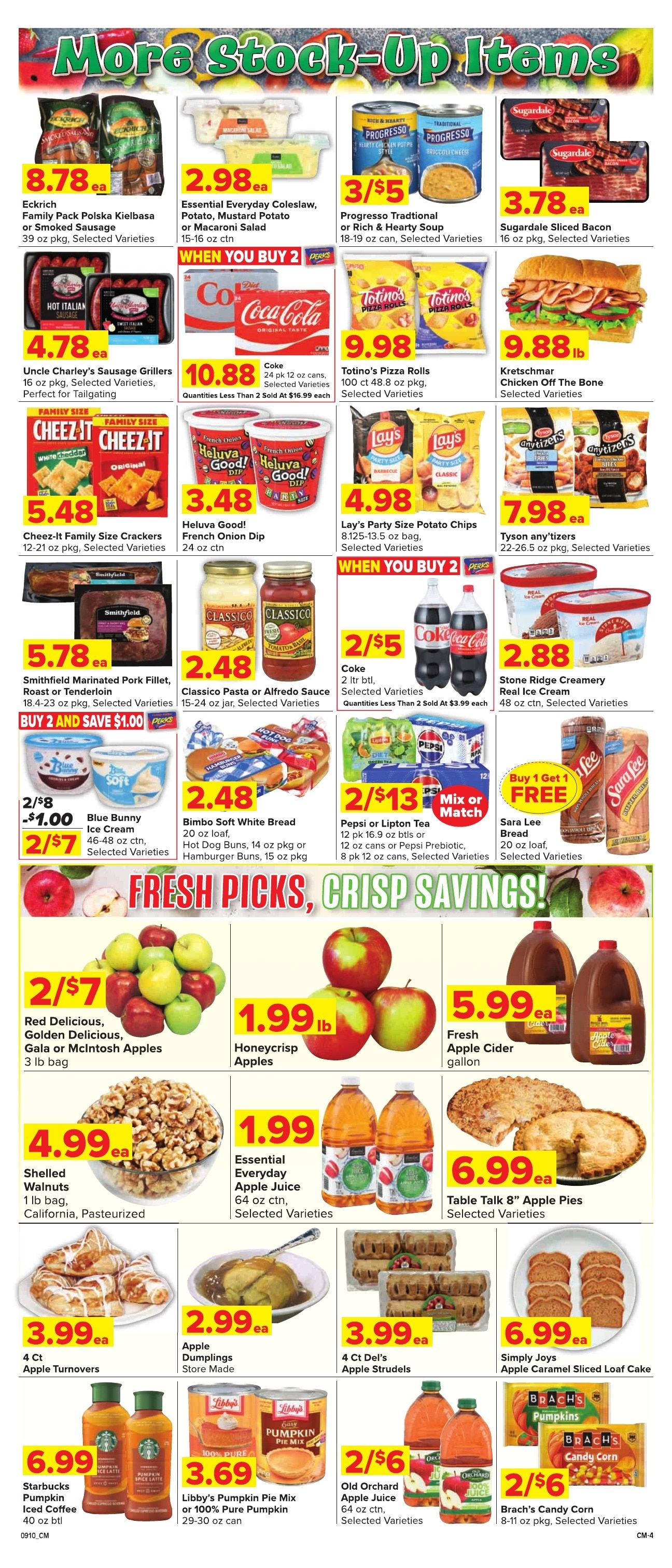 Grove City County Market Weekly Ad September 10 - 16, 2026