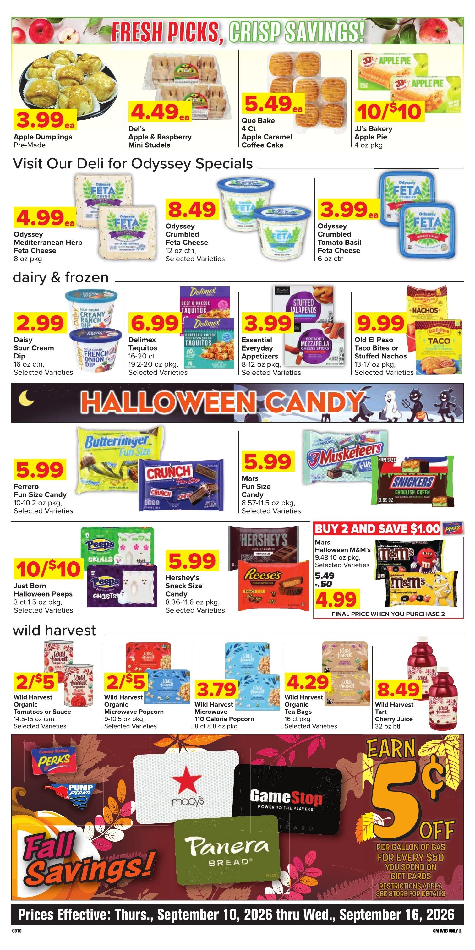 Grove City County Market Weekly Ad September 10 - 16, 2026