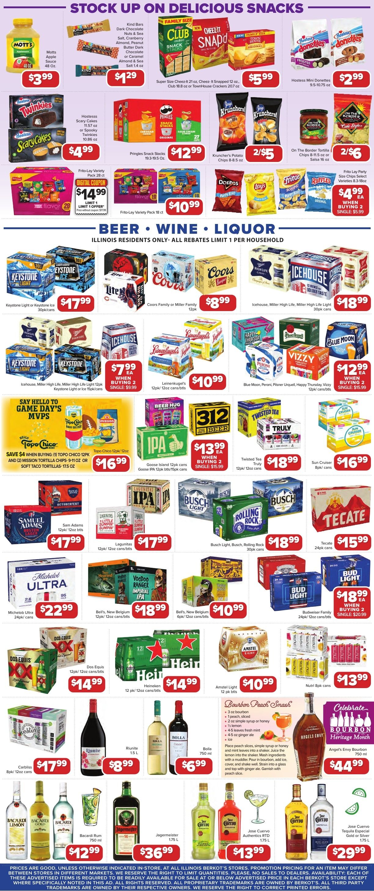 Berkot's Super Foods (Illinois) Weekly Ad September 10 - 16, 2026
