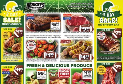 Berkot's Super Foods (Twin Lakes, WI) Weekly Ad September 10 - 16, 2026