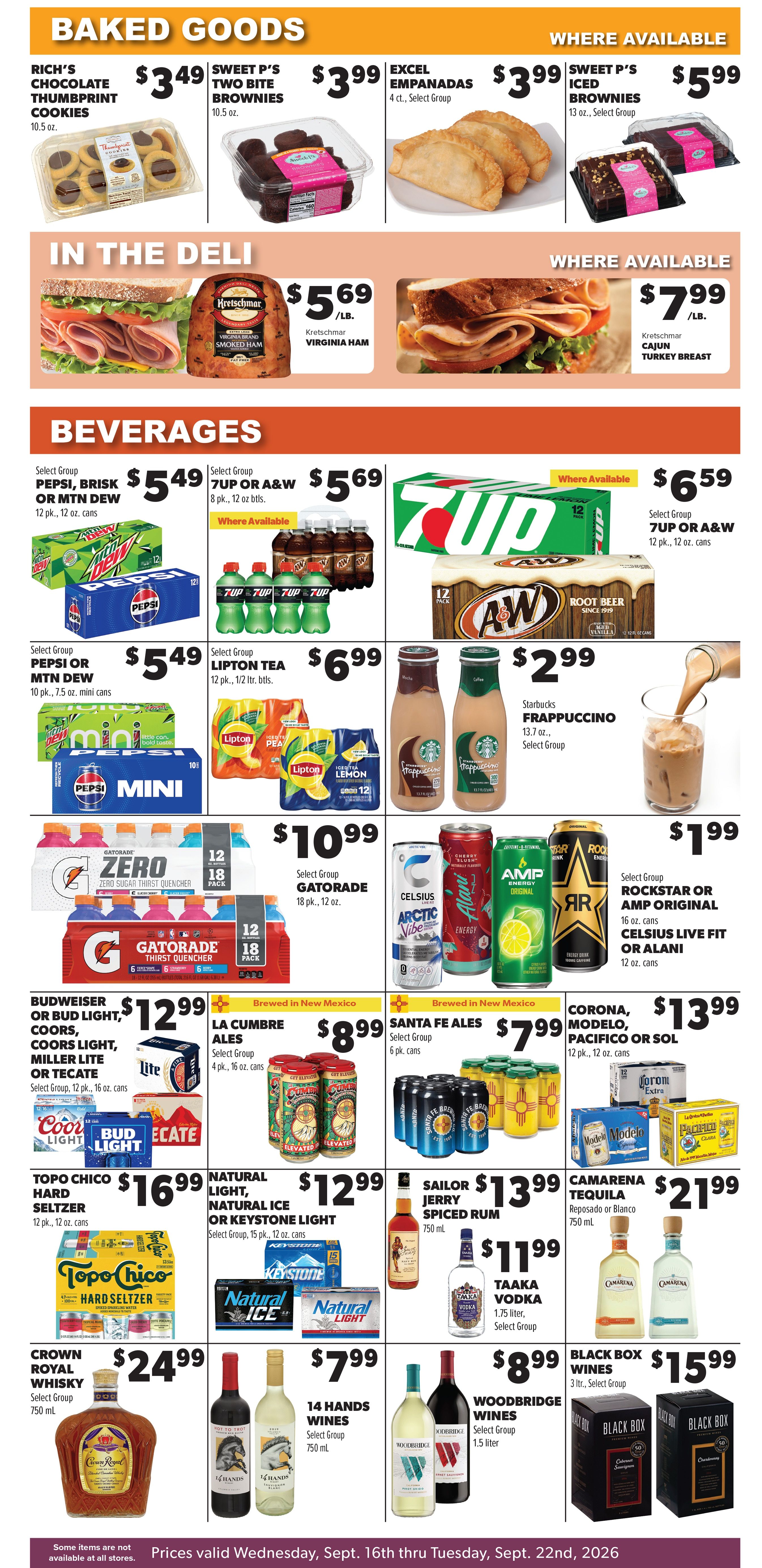 Super Save Weekly Ad September 16 - 22, 2026