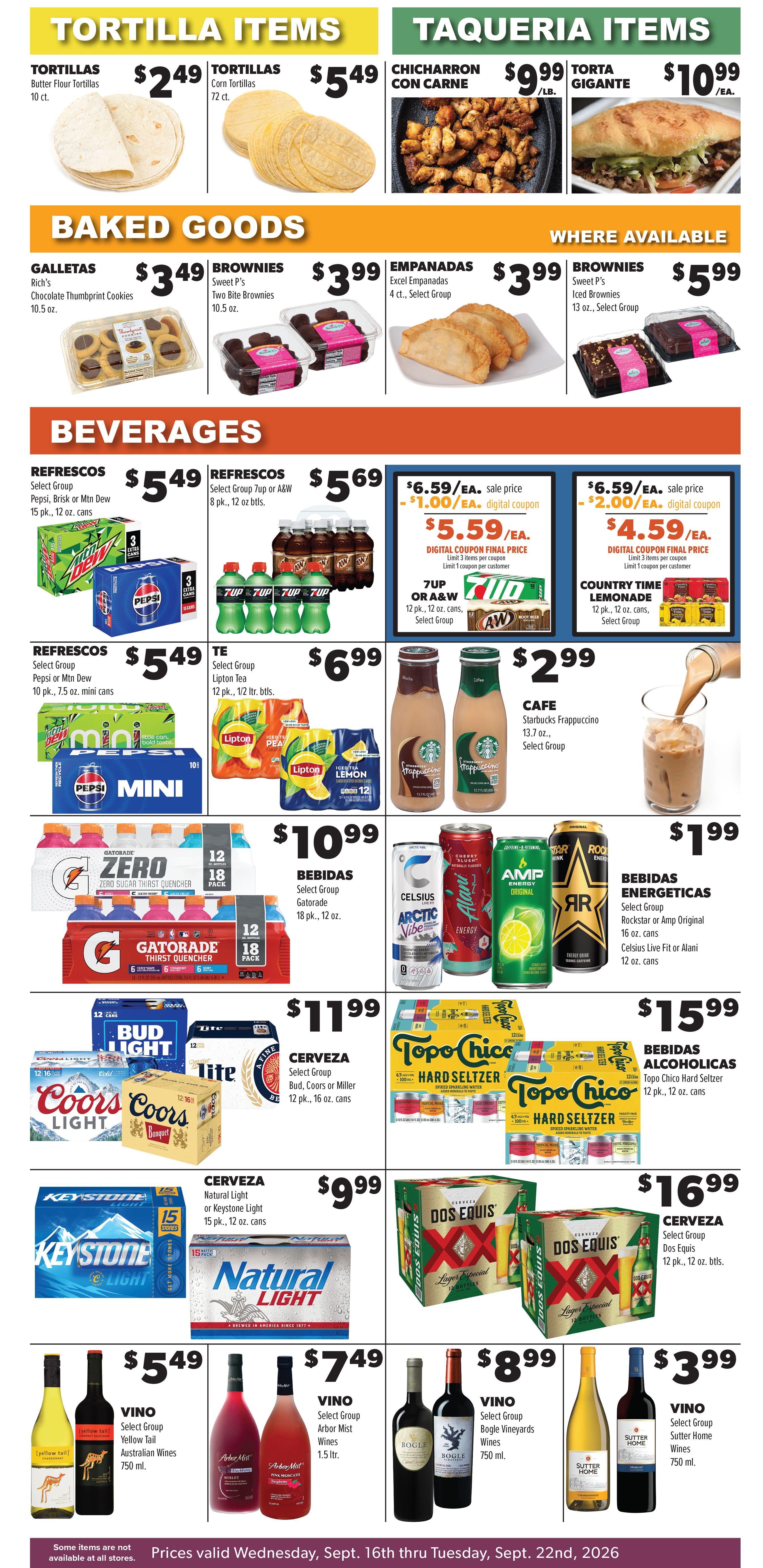 Lowe's Mercado (Anthony, TX) Weekly Ad September 16 - 22, 2026