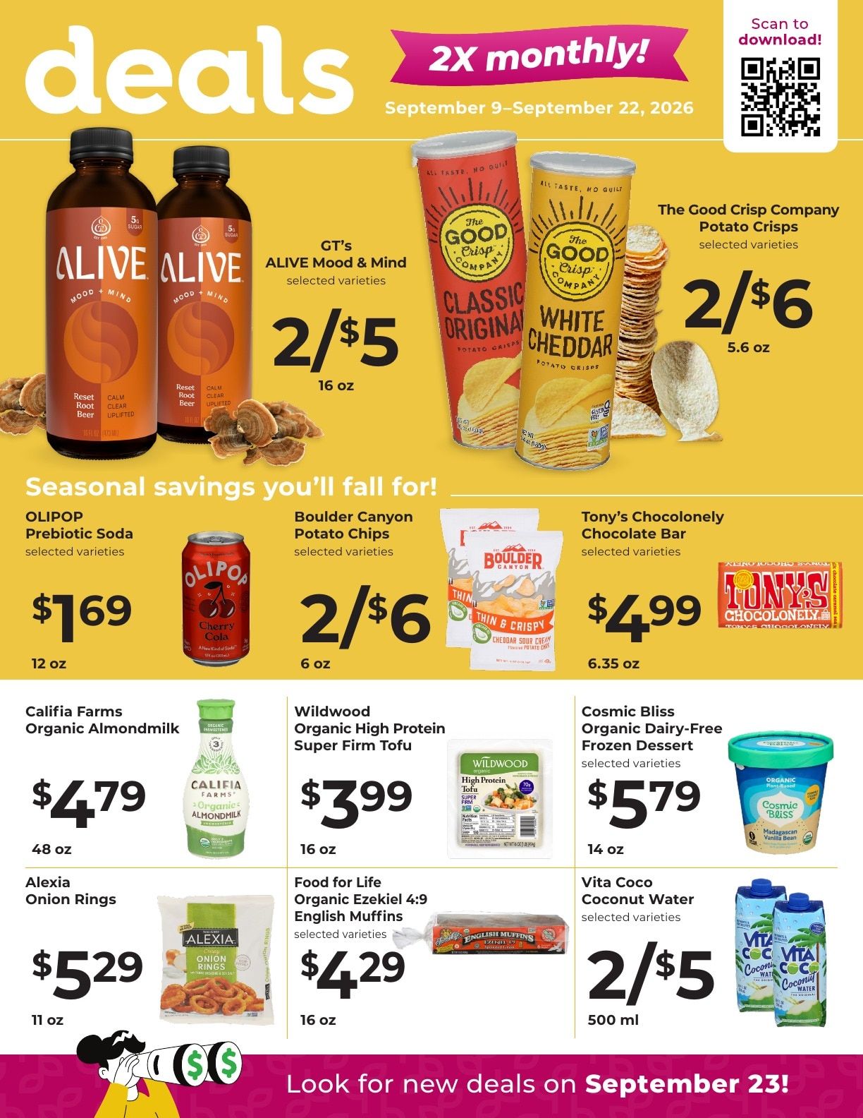 Good Harvest Market INFRA Deals Weekly Ad September 9 - 22, 2026