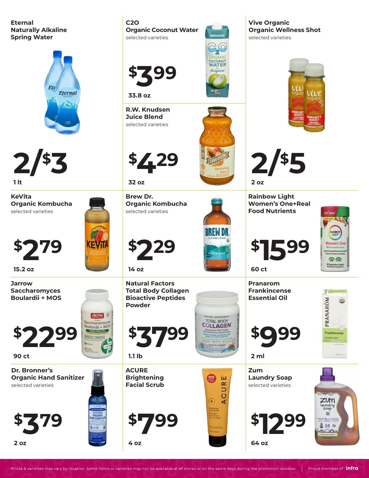 Good Harvest Market INFRA Deals Weekly Ad September 9 - 22, 2026