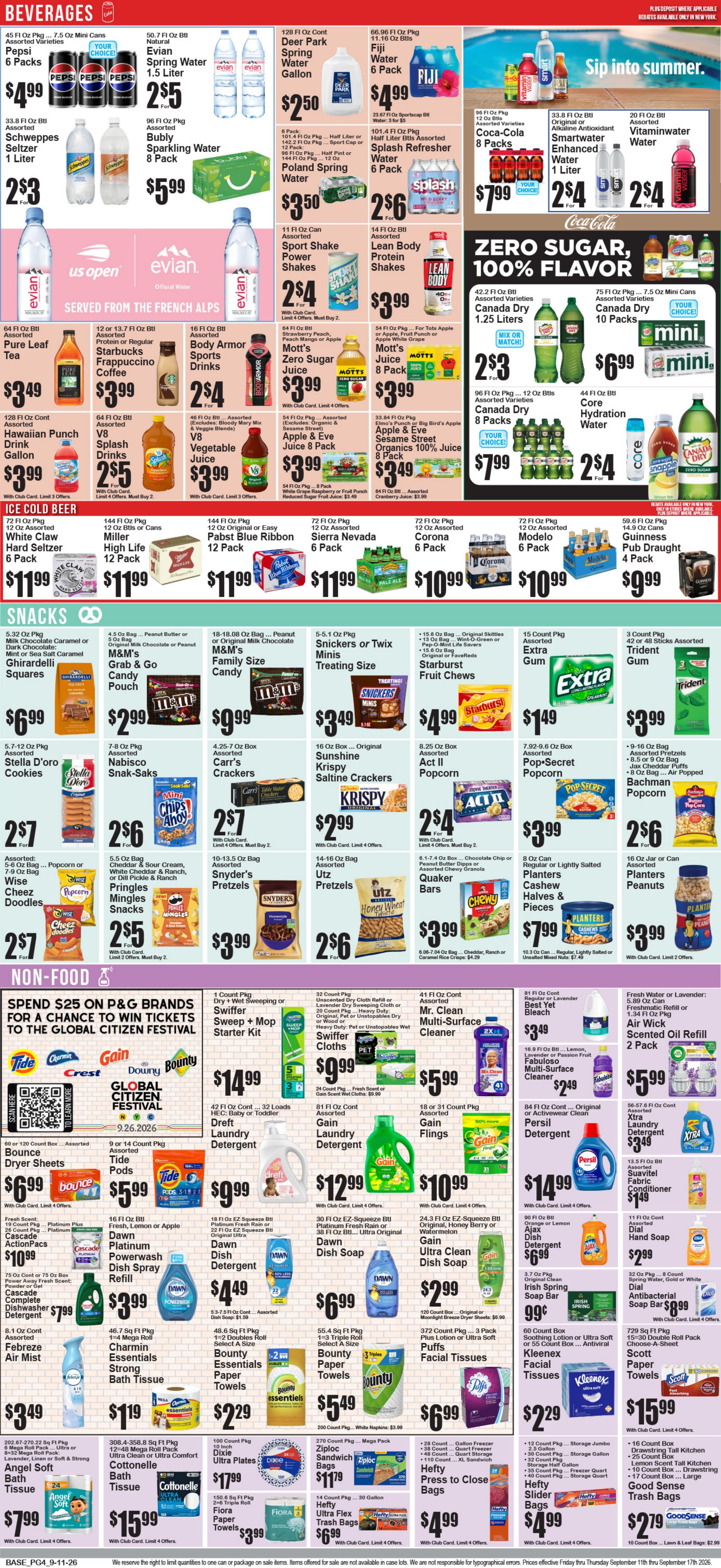 Food World Supermarket Weekly Ad September 11 - 17, 2026