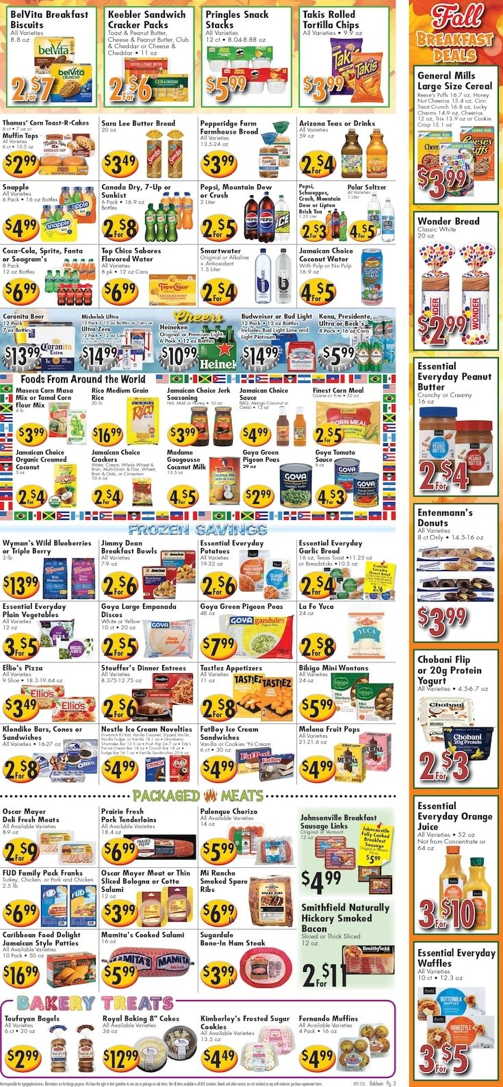Ideal Food Basket (Baldwin, NY) Weekly Ad September 11 - 17, 2026