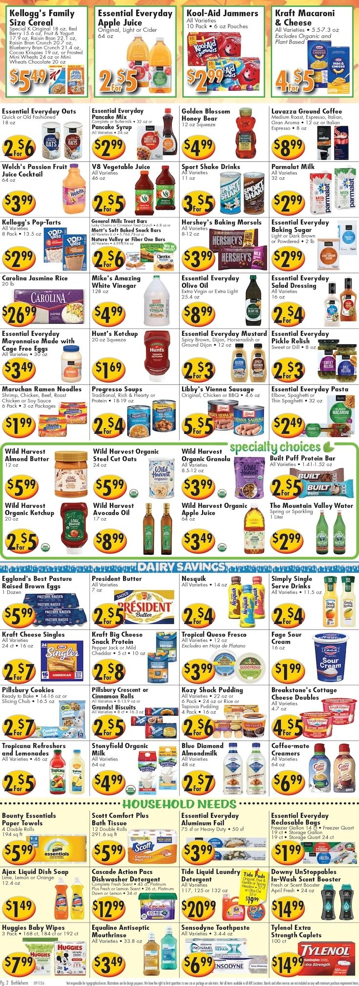 Ideal Food Basket (Bethlehem, PA) Weekly Ad September 11 - 17, 2026