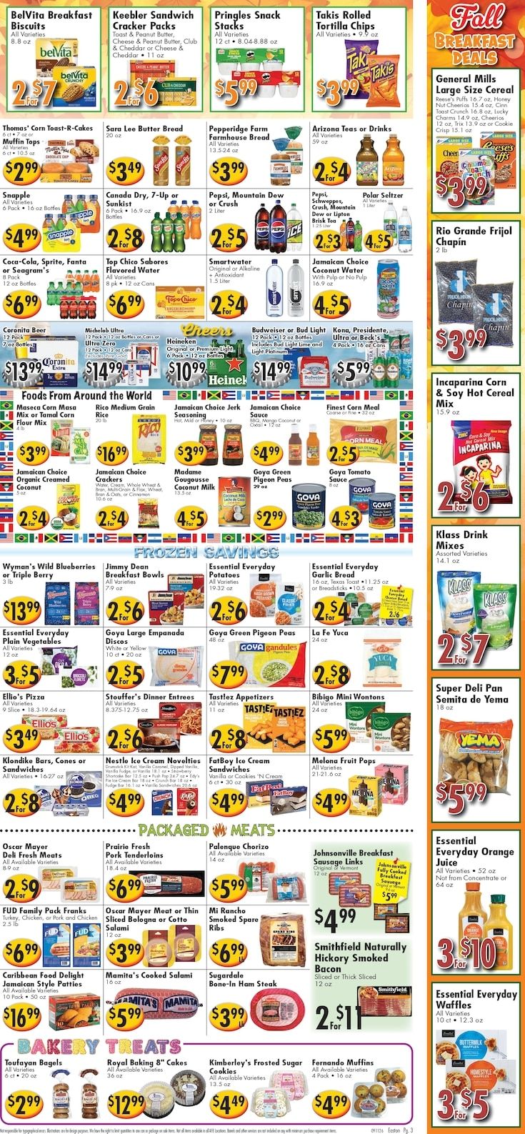 Ideal Food Basket (Easton, PA) Weekly Ad September 11 - 17, 2026