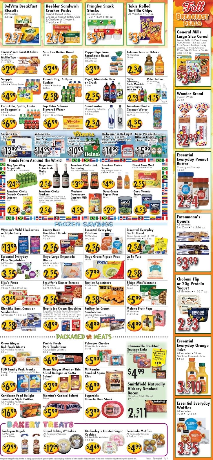 Ideal Food Basket (Farmingdale, NY) Weekly Ad September 11 - 17, 2026