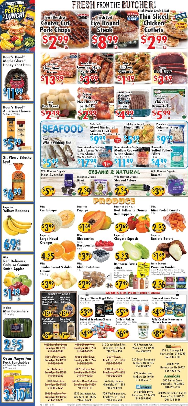 America's Food Basket (Connecticut, Rhode Island) Weekly Ad September 11 - 17, 2026