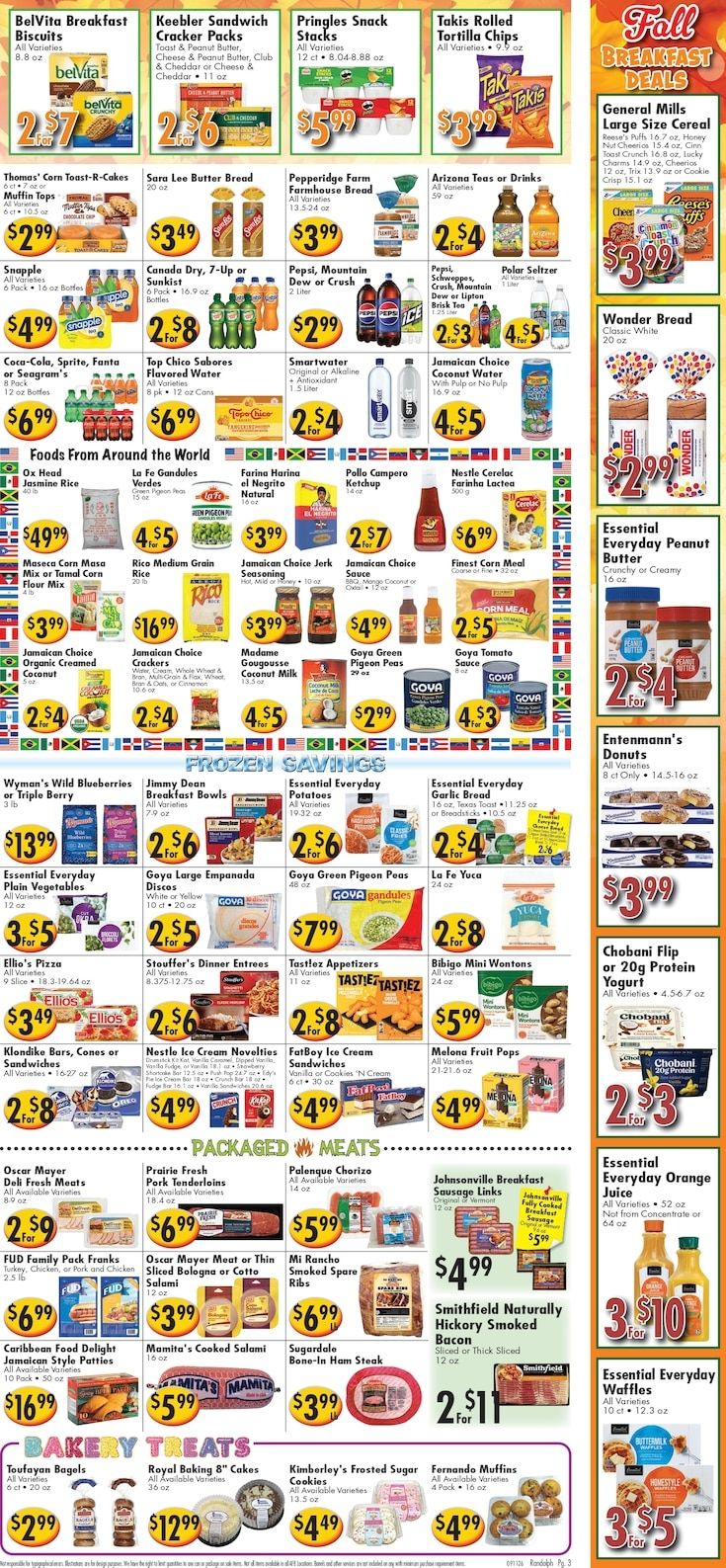 America's Food Basket (Randolph, MA) Weekly Ad September 11 - 17, 2026