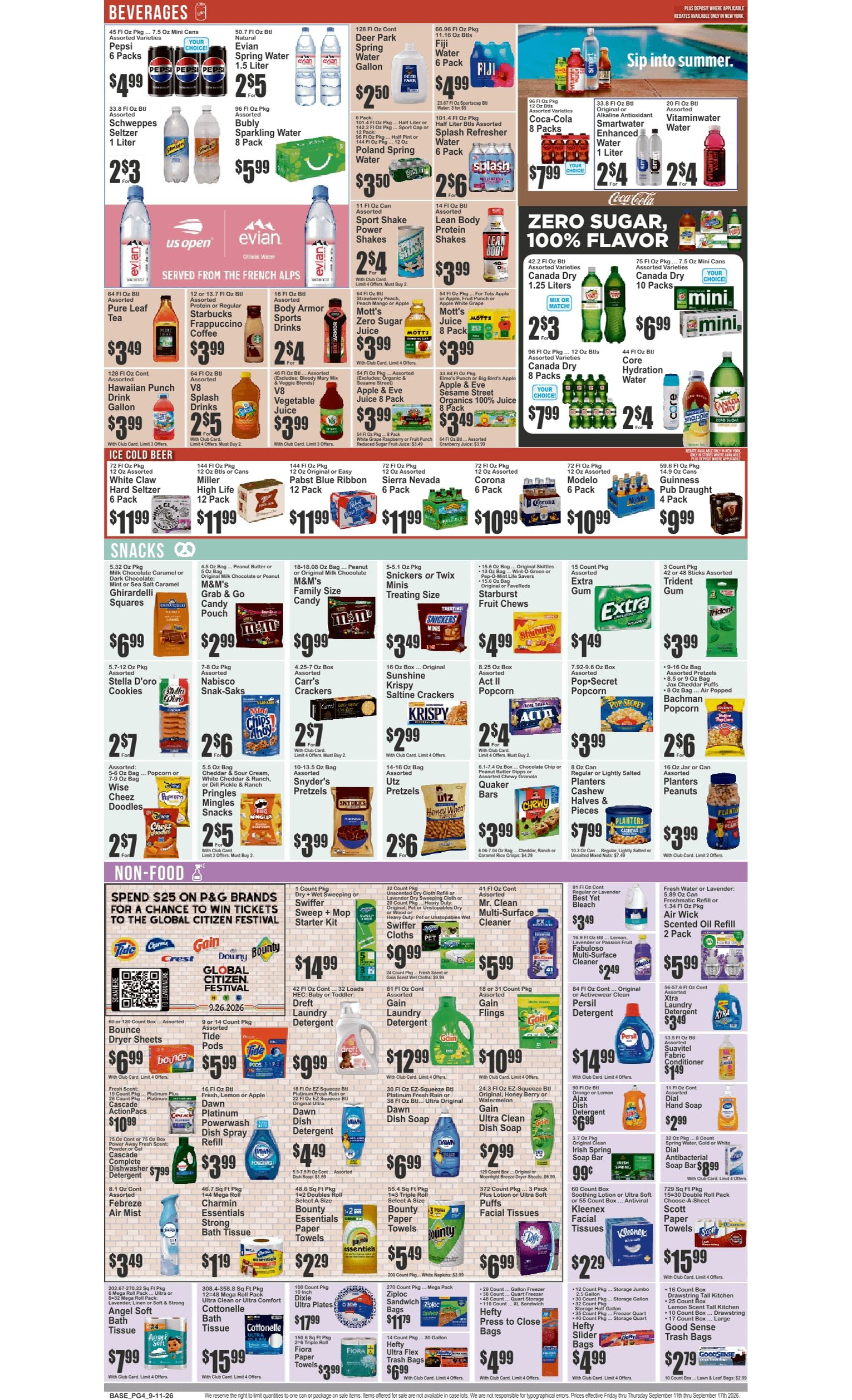 Food World Supermarket (4209 Avenue D, Brooklyn, NY) Key Food Weekly Ad September 11 - 17, 2026
