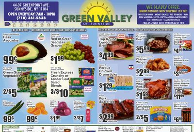 Green Valley Marketplace (44-07 Greenpoint Ave., Sunnyside, NY) Key Food Weekly Ad September 11 - 17, 2026