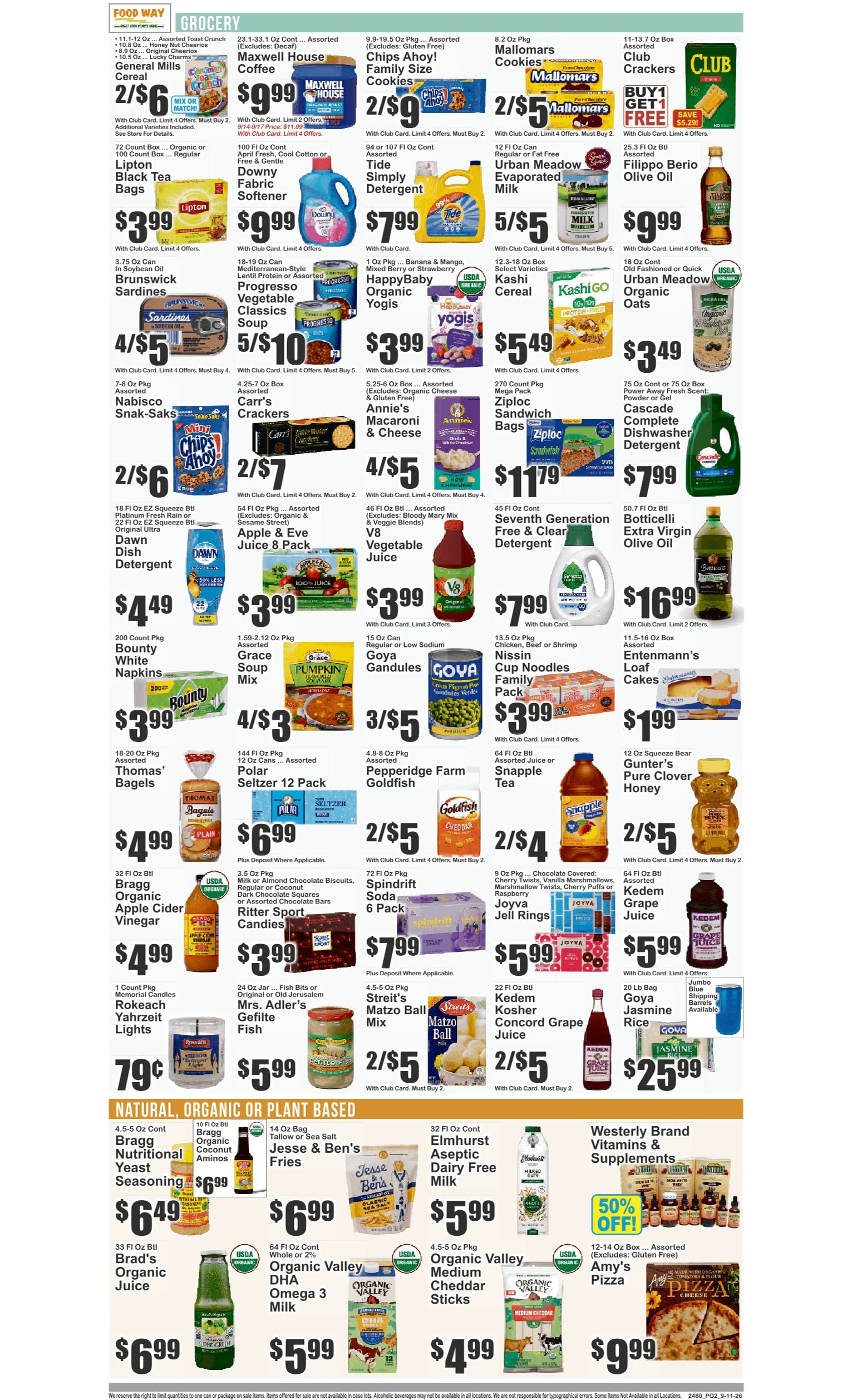 Food Way (2149 Ralph Avenue, Brooklyn, NY) Key Food Weekly Ad September 11 - 17, 2026