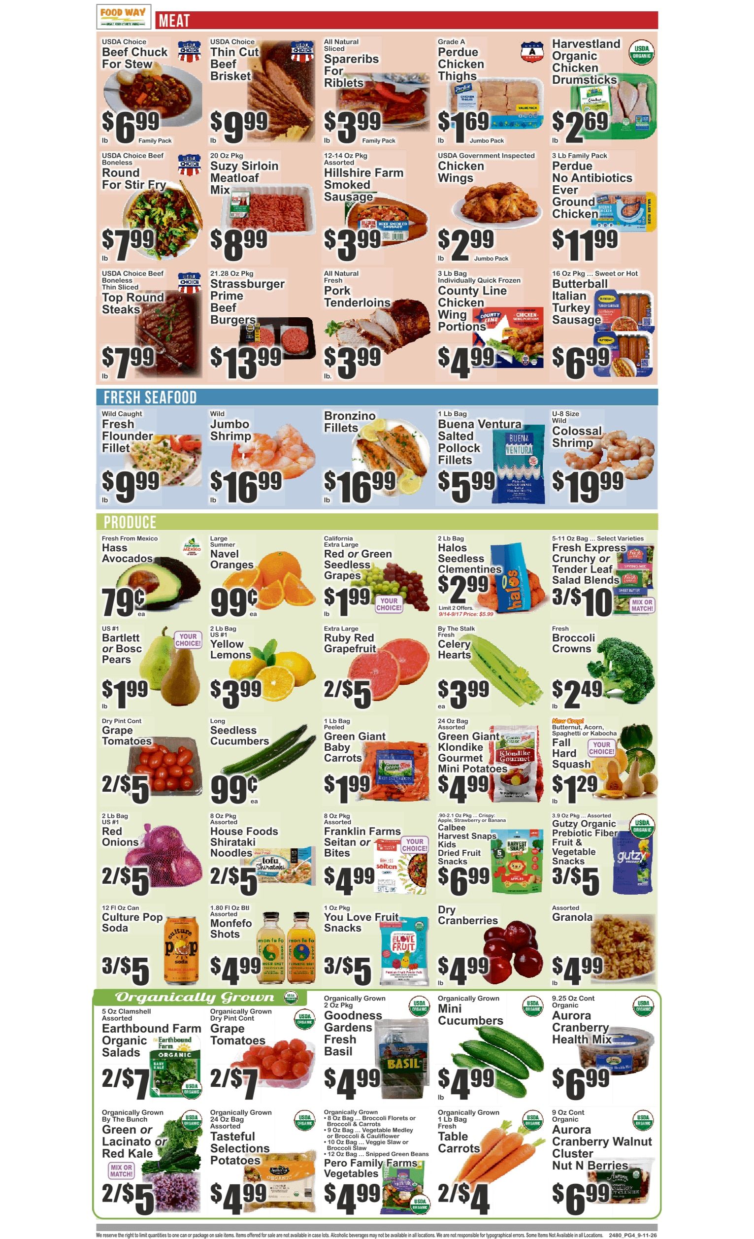 Food Way (2149 Ralph Avenue, Brooklyn, NY) Key Food Weekly Ad September 11 - 17, 2026
