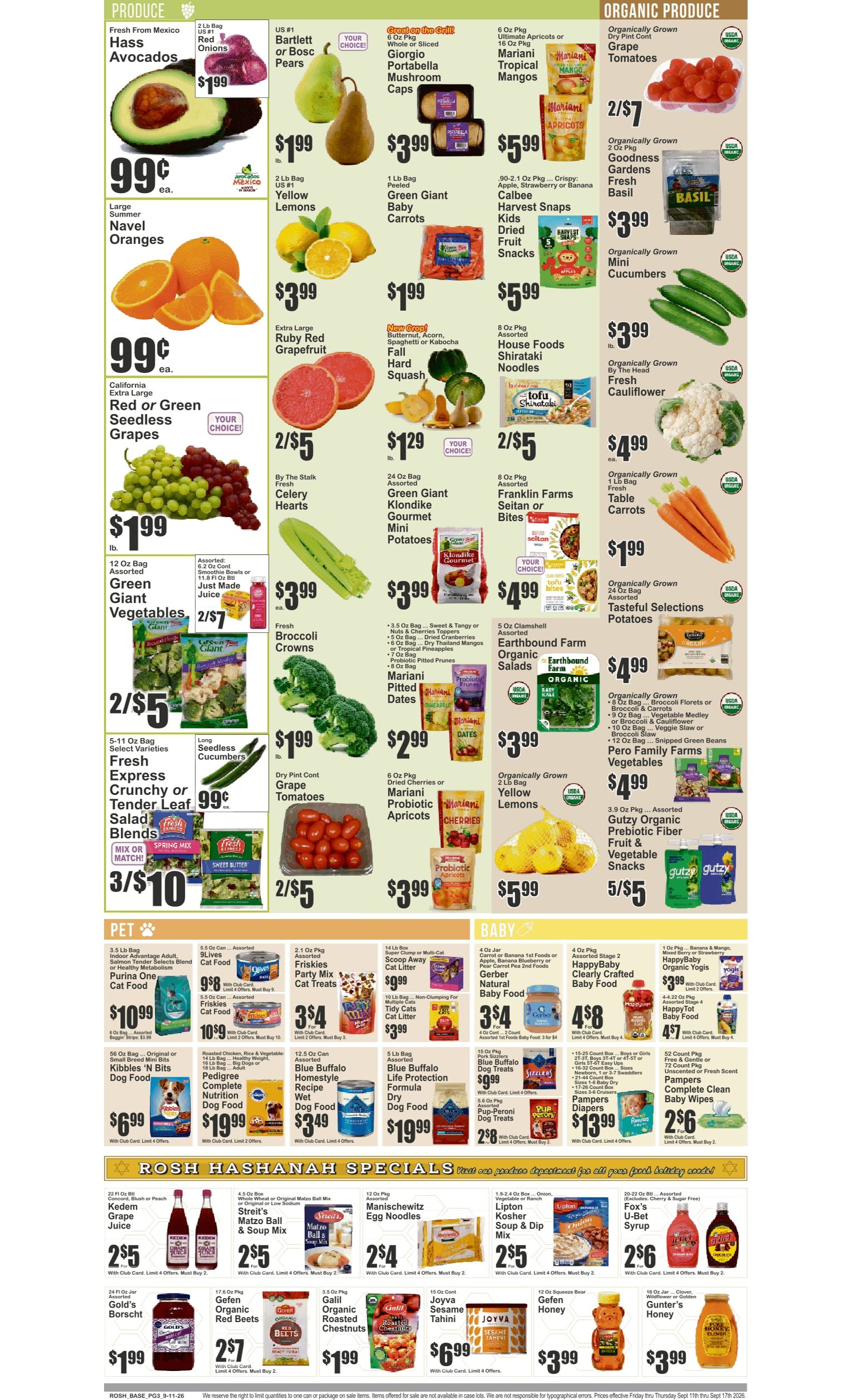 Halsey Traders Market (245 Malcolm X Blvd., Brooklyn, NY) Key Food Weekly Ad September 11 - 17, 2026