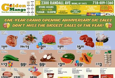 Golden Mango (2300 Randall Avenue, Bronx, NY) Key Food Weekly Ad September 11 - 17, 2026