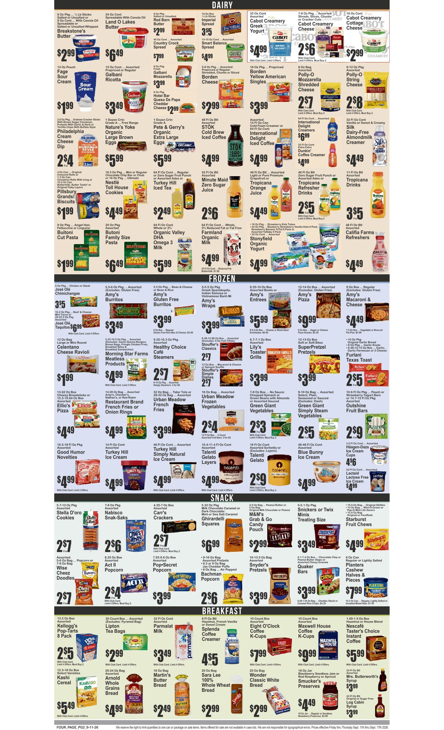 Food Universe (243 Schenactady Ave., Brooklyn, NY) Weekly Ad September 11 - 17, 2026