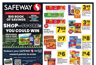 Safeway (Bryans Road Area, MD) Big Book of Savings Weekly Ad September 11 - October 8, 2026