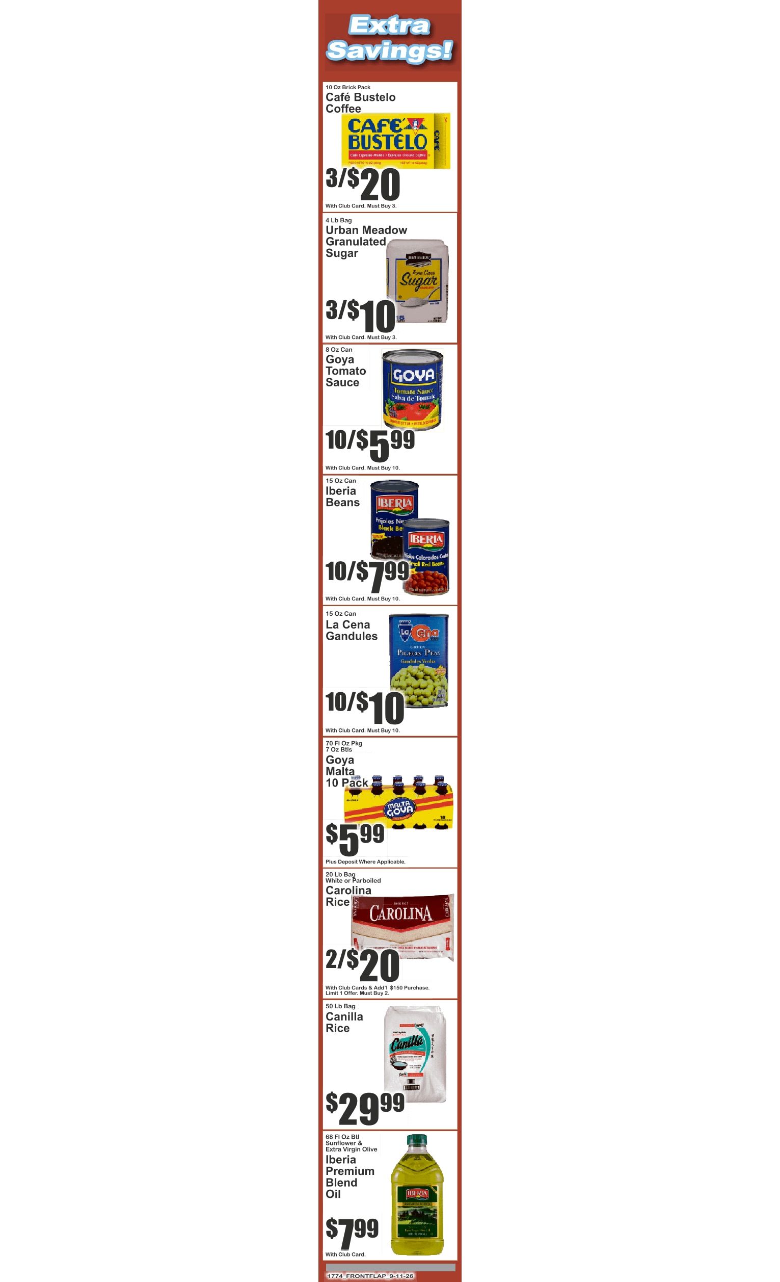 Food Dynasty (Bronx, NY) Key Food Weekly Ad September 11 - 17, 2026