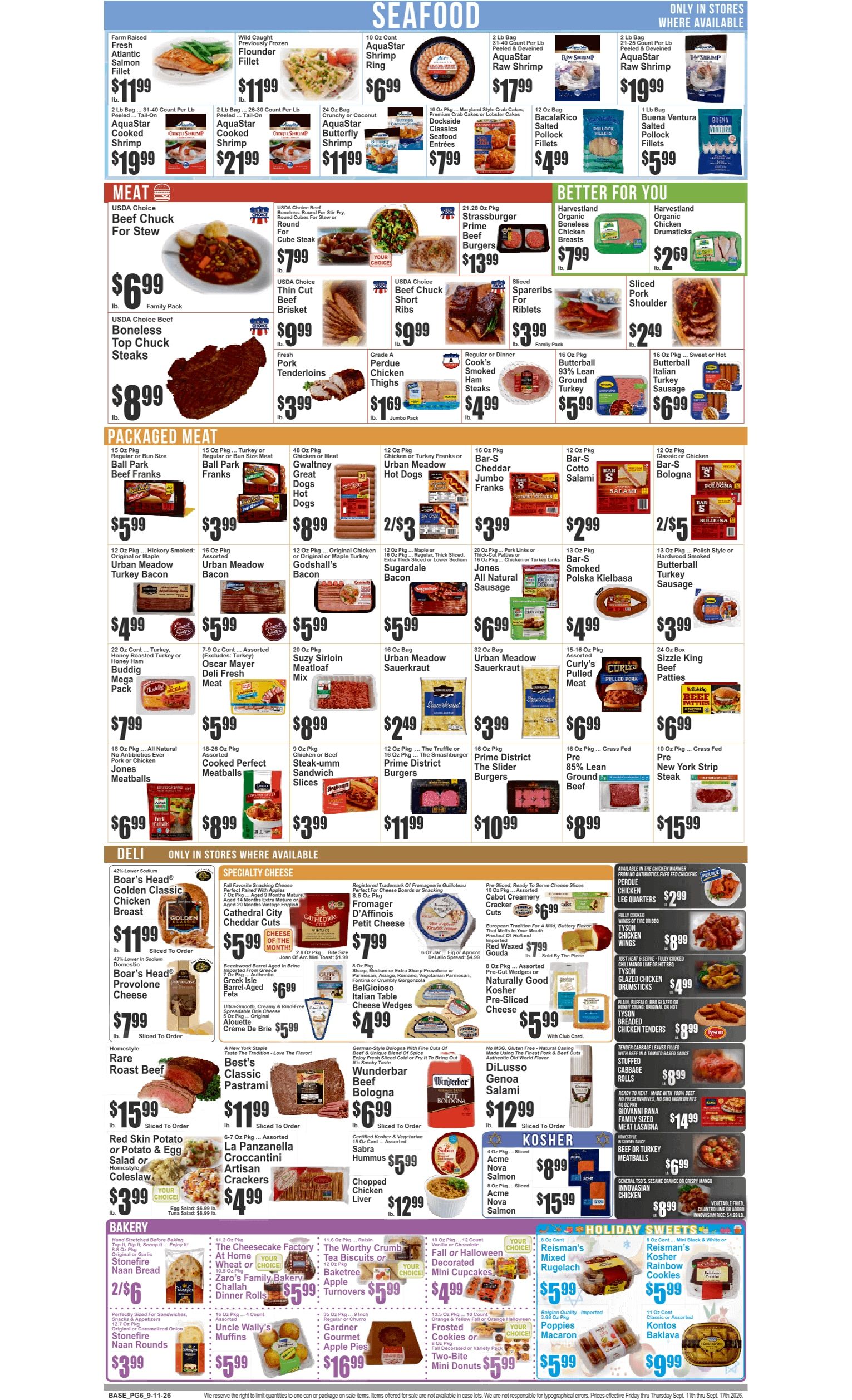 Food Dynasty (Jackson Heights, NY) Key Food Weekly Ad September 11 - 17, 2026
