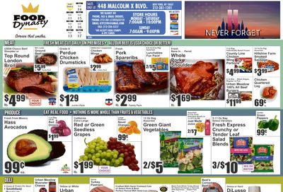 Food Dynasty (New York, NY) Key Food Weekly Ad September 11 - 17, 2026