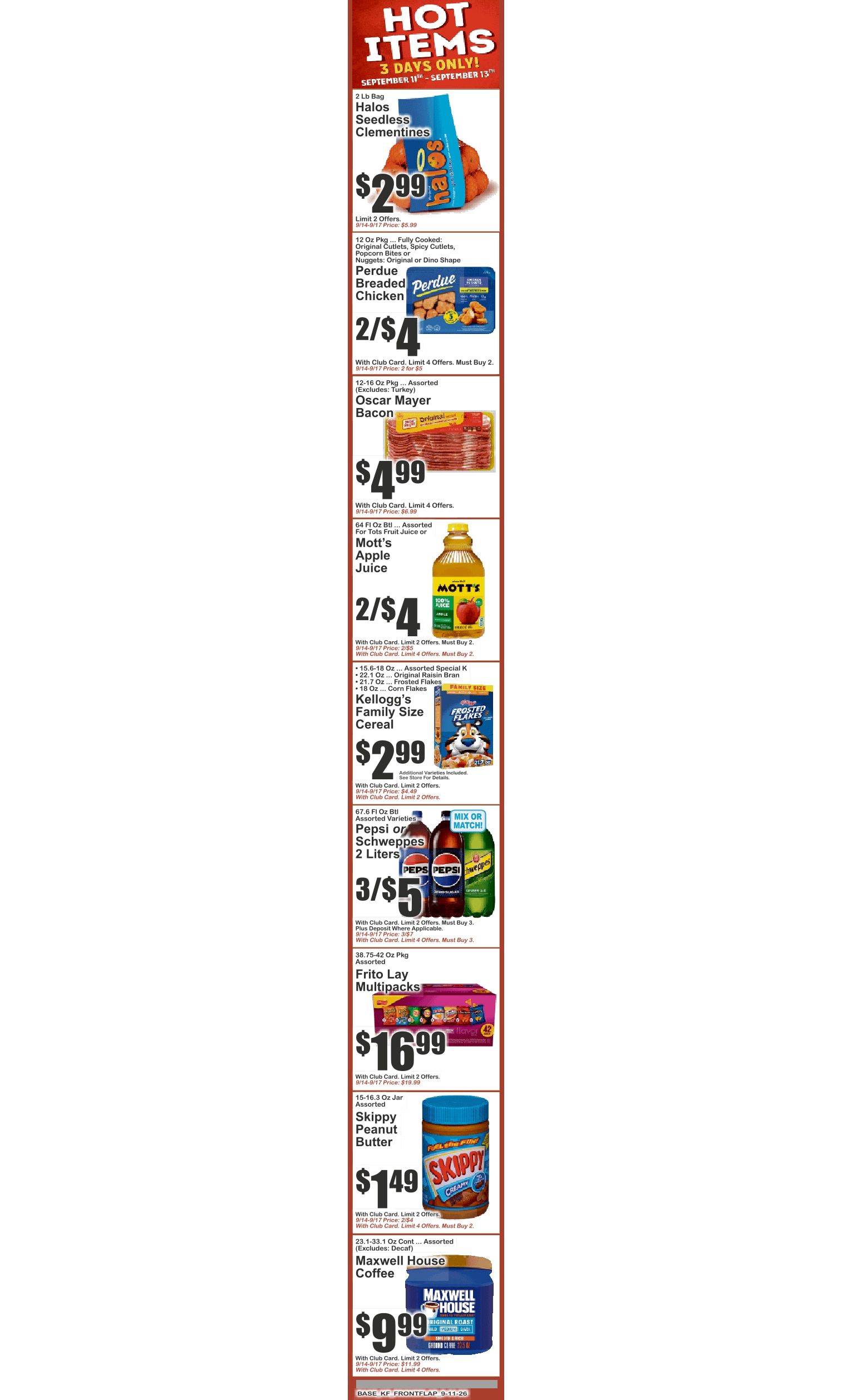 Windsor Farms Market (589 Prospect Ave., Brooklyn, NY) Key Food Weekly Ad September 11 - 17, 2026