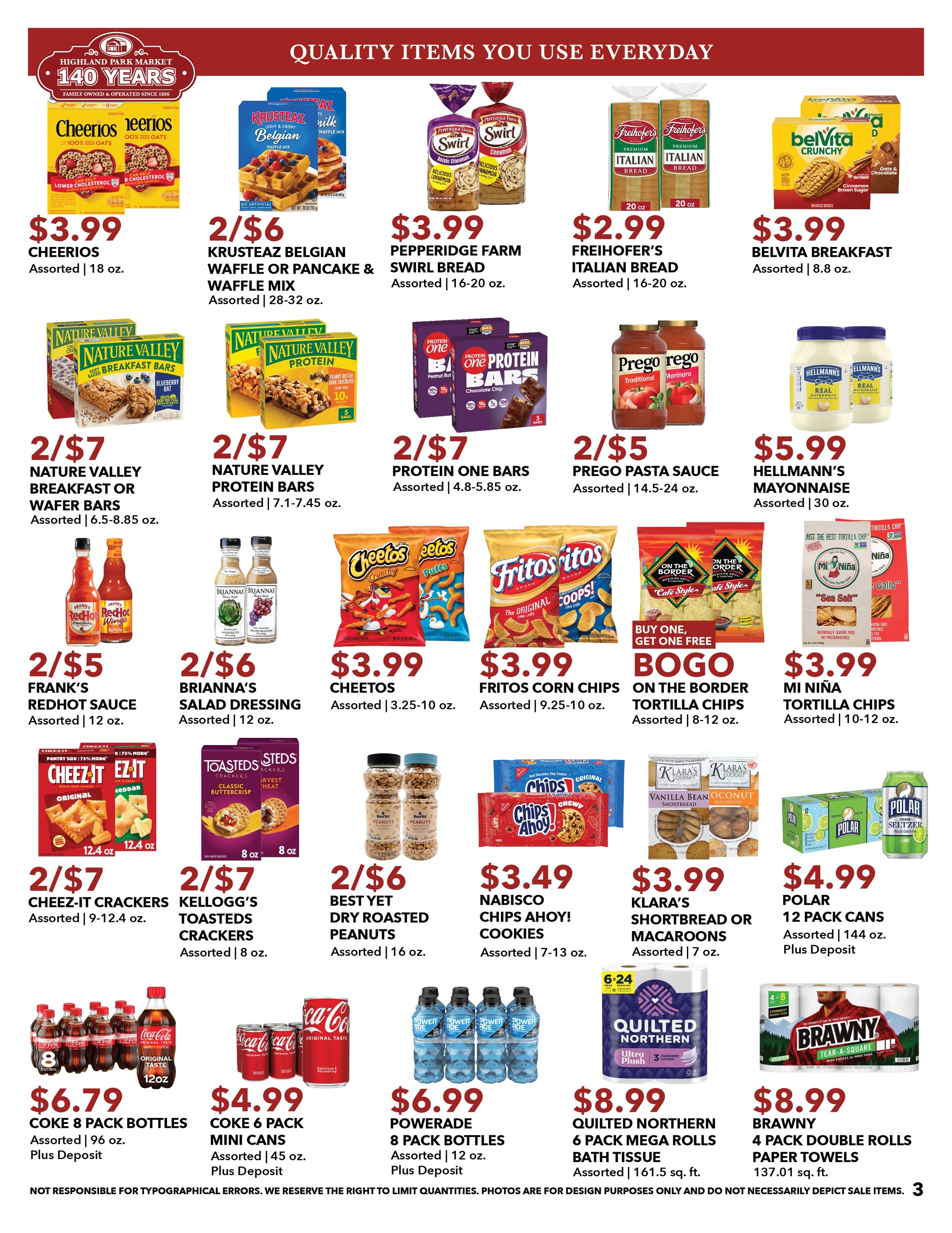 Highland Park Market Weekly Ad September 13 - 19, 2026