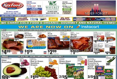 Waverly Gourmet Market (367 Waverly Ave., Brooklyn, NY) Key Food Weekly Ad September 11 - 17, 2026