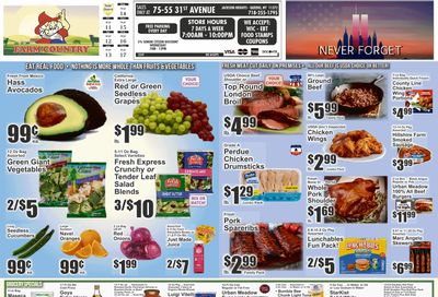 Farm Country (East Elmhurst, NY) Key Food Weekly Ad September 11 - 17, 2026