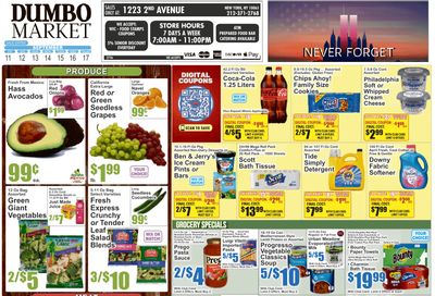 Dumbo Market (New York, NY) Key Food Weekly Ad September 11 - 17, 2026
