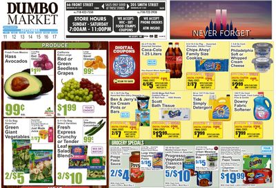 Dumbo Market Key Food Weekly Ad September 11 - 17, 2026