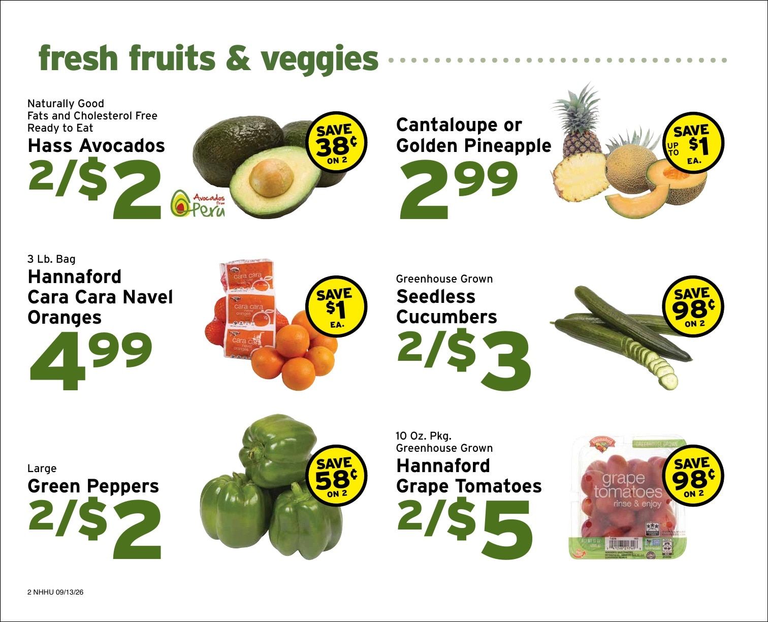 Hunter's Shop 'n Save Weekly Ad September 13 - 19, 2026