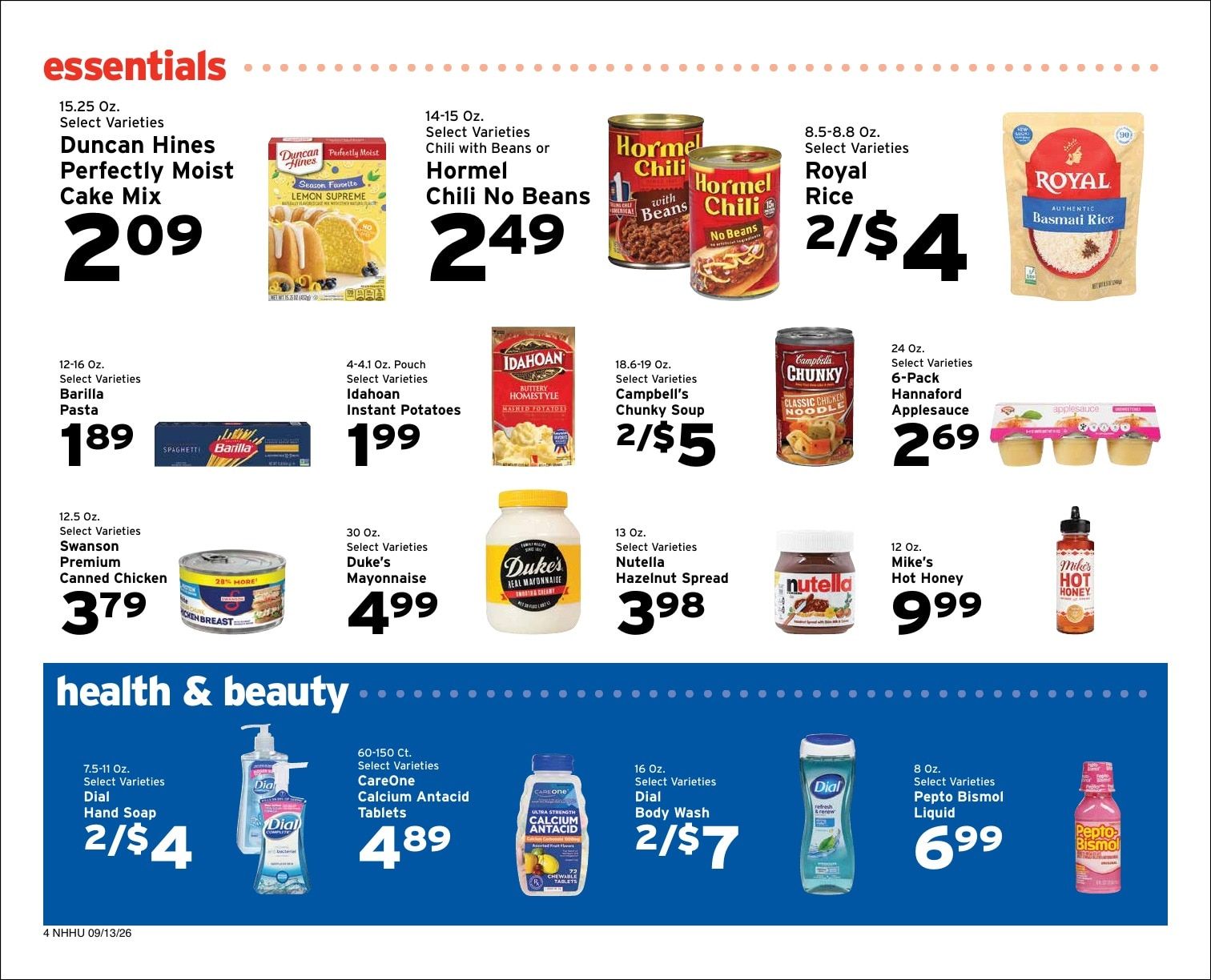 Hunter's Shop 'n Save Weekly Ad September 13 - 19, 2026