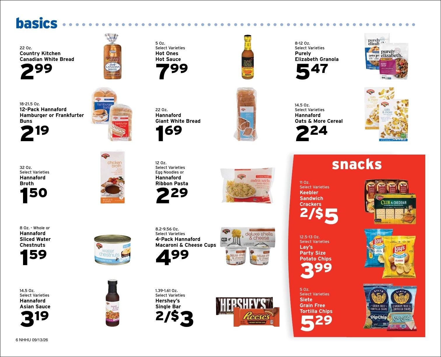 Hunter's Shop 'n Save Weekly Ad September 13 - 19, 2026