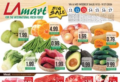 LA Mart Hispanic Weekly Ad September 11 - 17, 2026