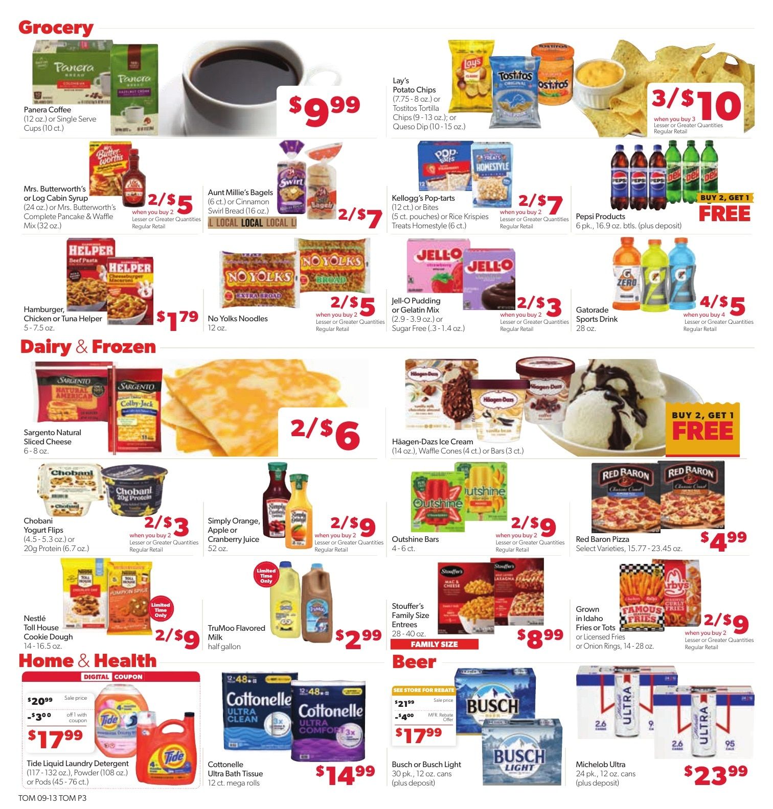 Tom's Food Center (Okemos, MI) Weekly Ad September 13 - 19, 2026