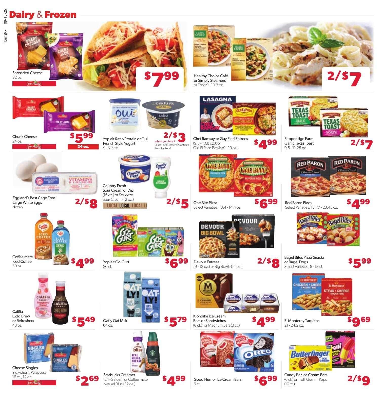 Tom's Food Center (Okemos, MI) Weekly Ad September 13 - 19, 2026