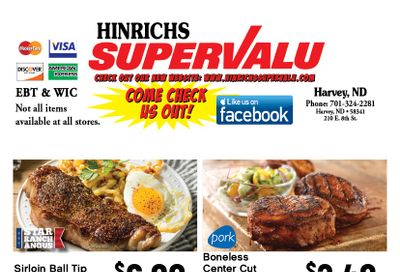 Hinrichs SuperValu Weekly Ad September 14 - 20, 2026