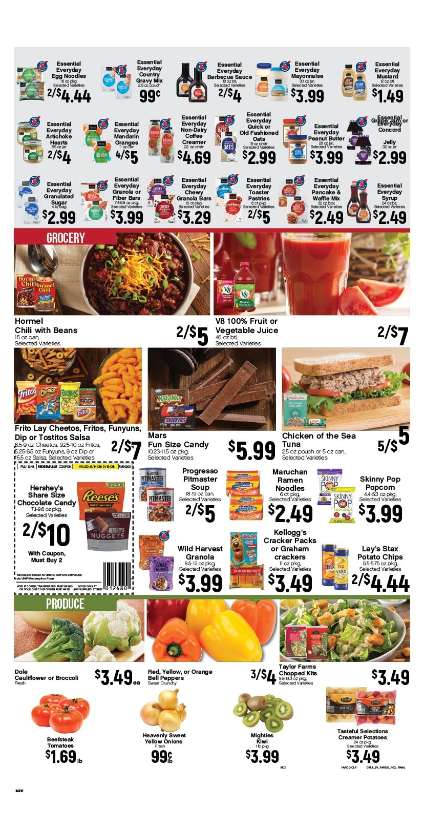 Hinrichs SuperValu Weekly Ad September 14 - 20, 2026