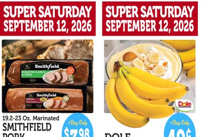 Renfroe's Market [ if($circulars->current_page->title == 'Recommended For You'); 'Recommended for the ' $vNameLastS ' Household!'; else; self->title; /if; ] Weekly Ad September 12 - 12, 2026