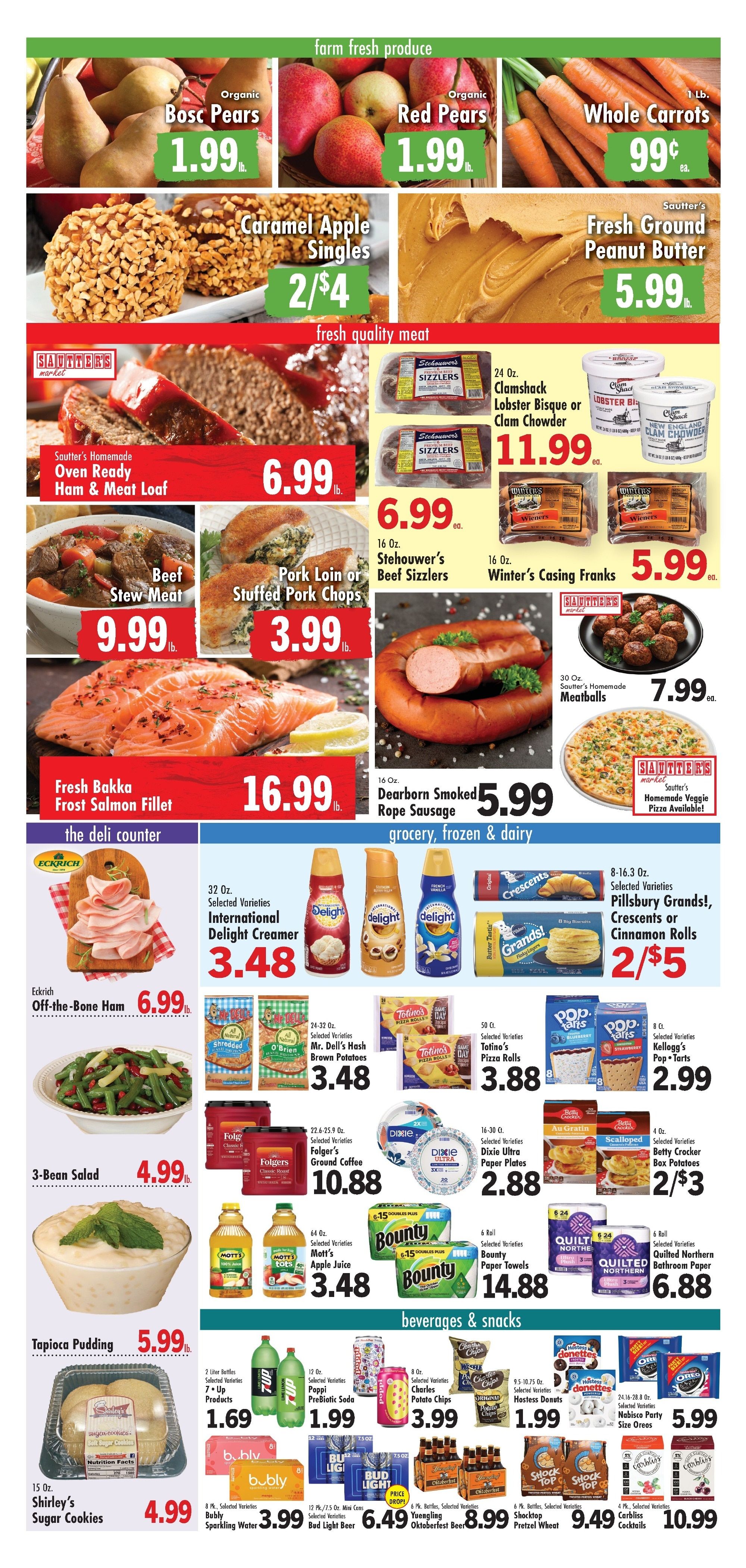Sautter's Market Weekly Ad September 13 - 19, 2026