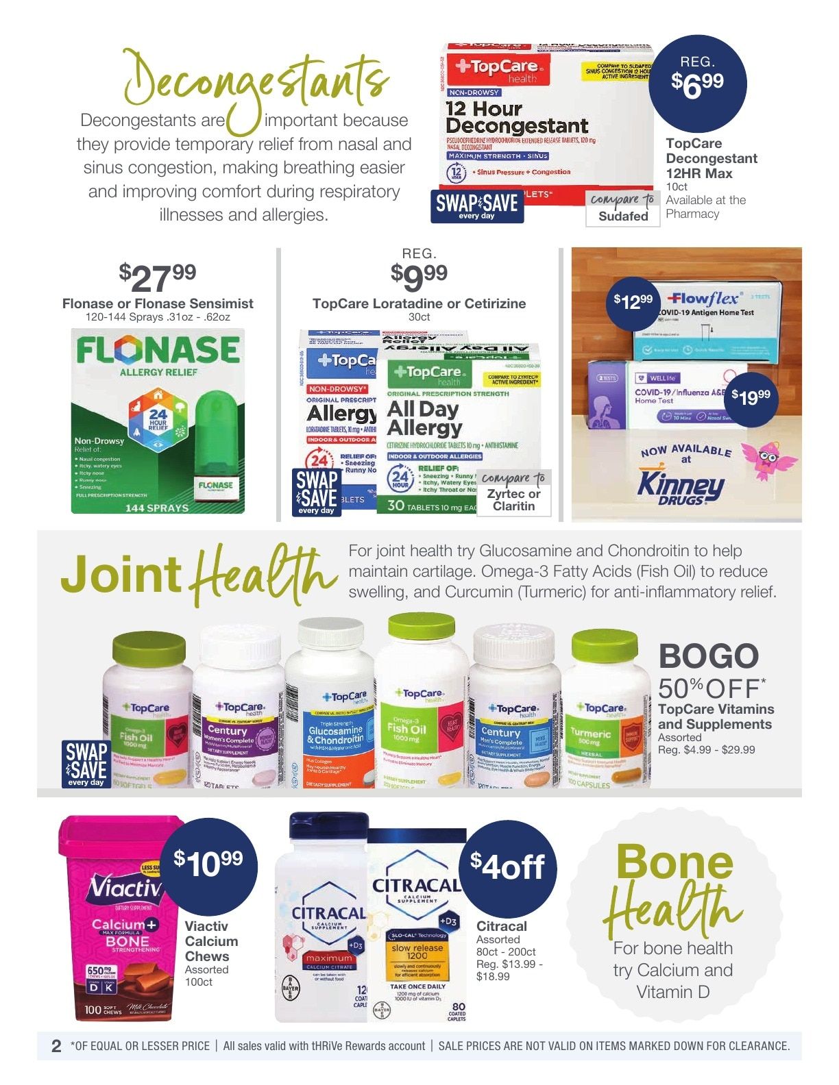 Kinney Drugs Weekly Ad September 13 - 19, 2026